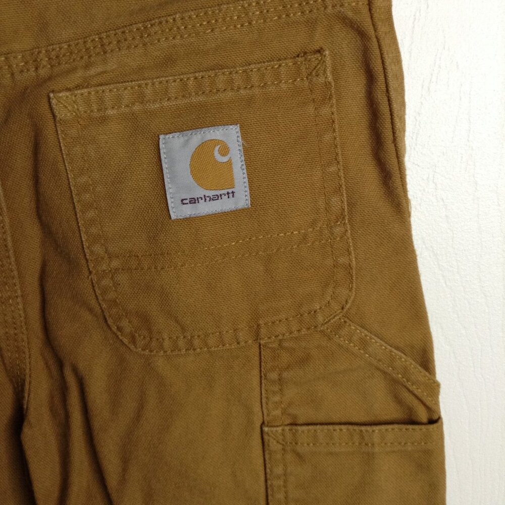 Carhartt Carpenter Jeans Boys "7", Heavy Duty Cotton Canvas, Rugged, Boyswear - Picture 3 of 6